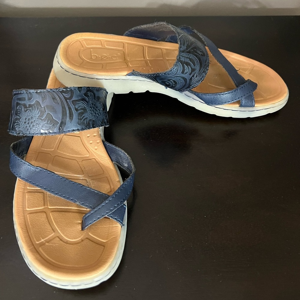 Navy Blue b.o.c sandals